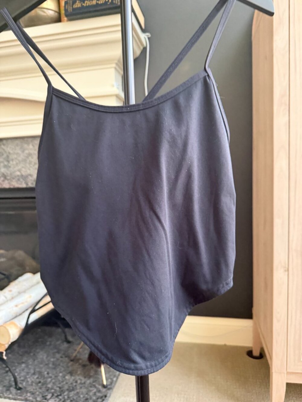 b.movement Black Sports Bra Size M Activewear Workout Top